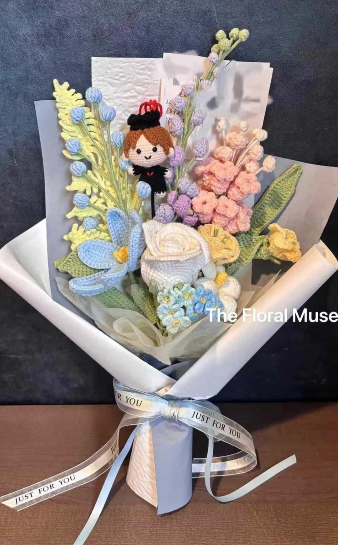 Rosie Companion — crochet arrangement by The Floral Muse, Leeds