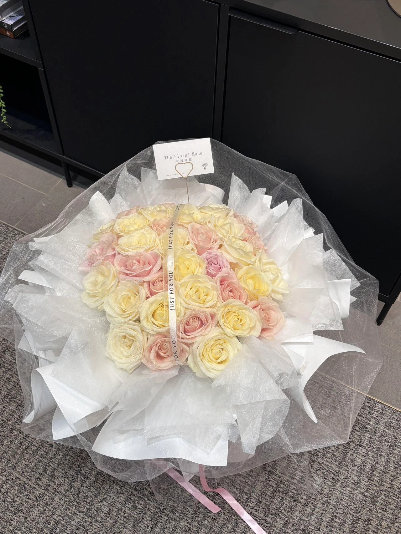 Ballet Rose Bouquet — fresh arrangement by The Floral Muse, view 2