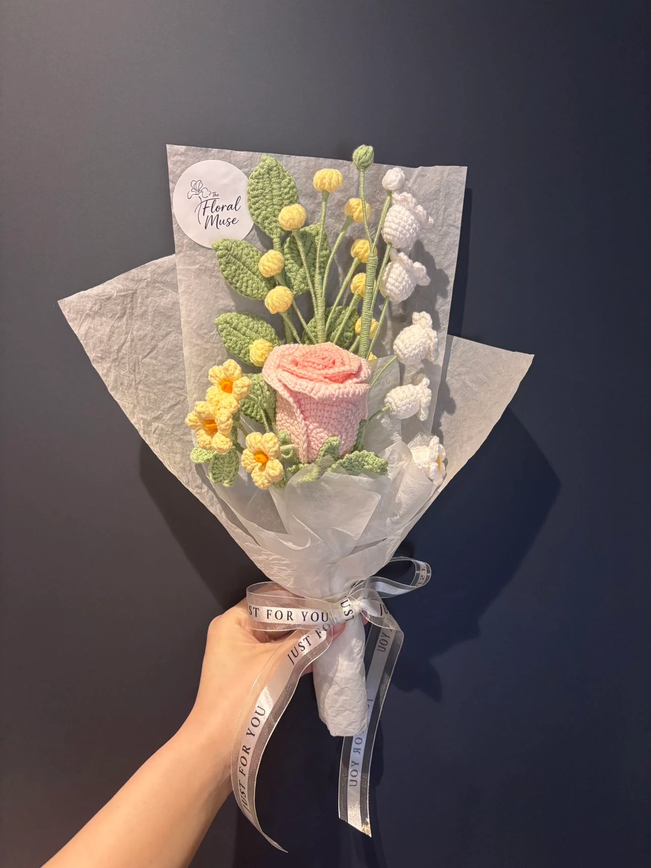 A Letter Unwritten — crochet arrangement by The Floral Muse, Leeds