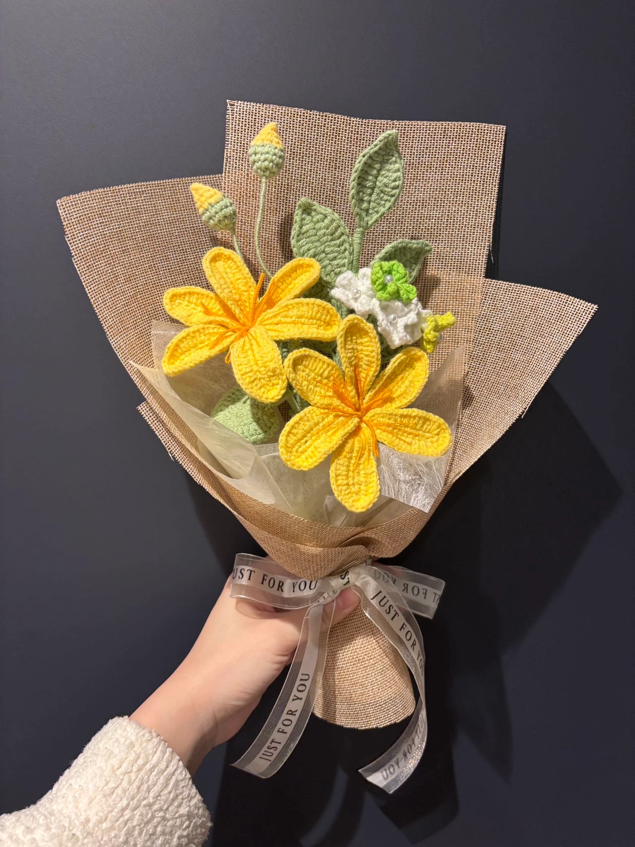 Crochet Sunrise — crochet arrangement by The Floral Muse, view 2
