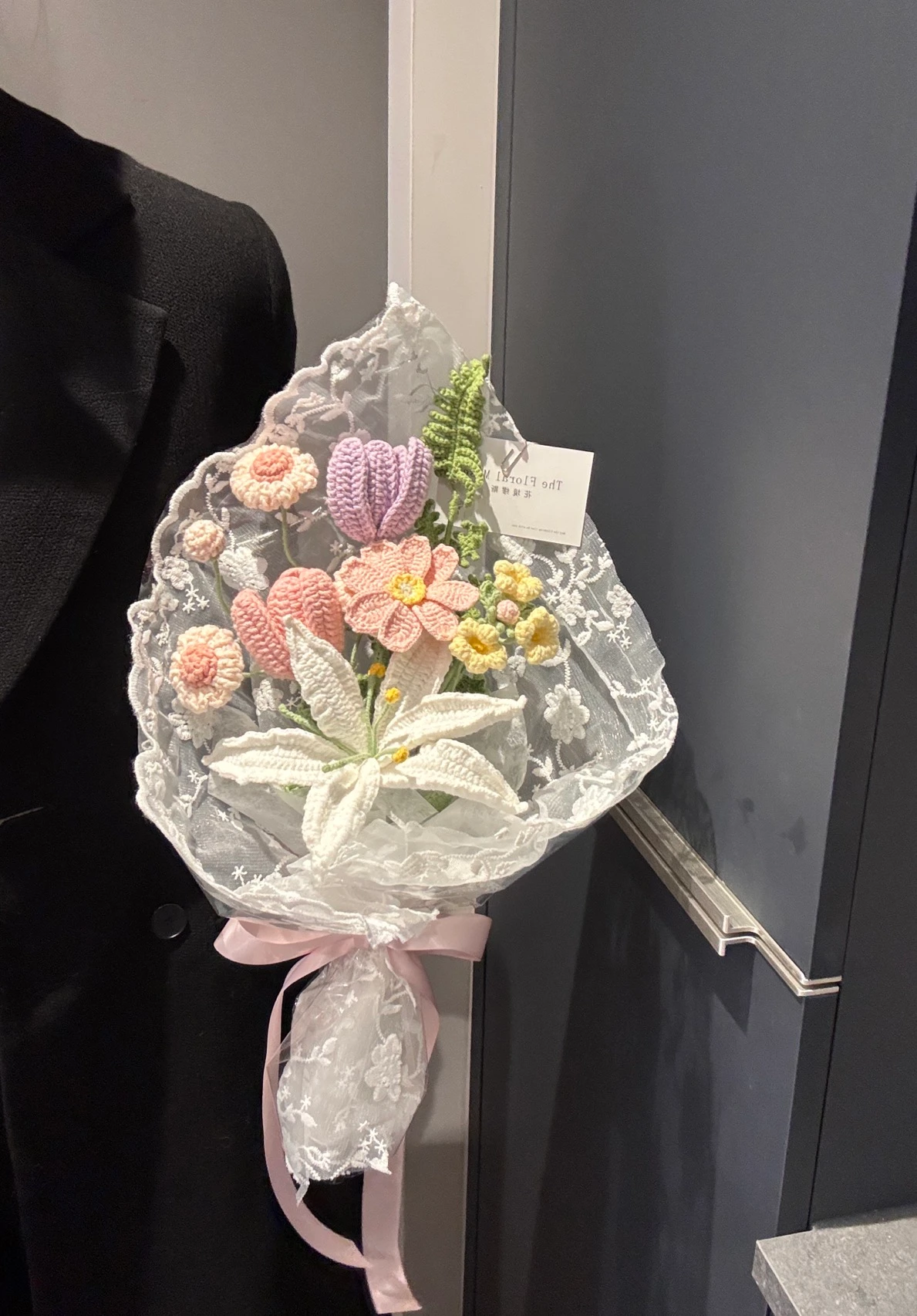 Crocheted Dawn — crochet arrangement by The Floral Muse, view 2