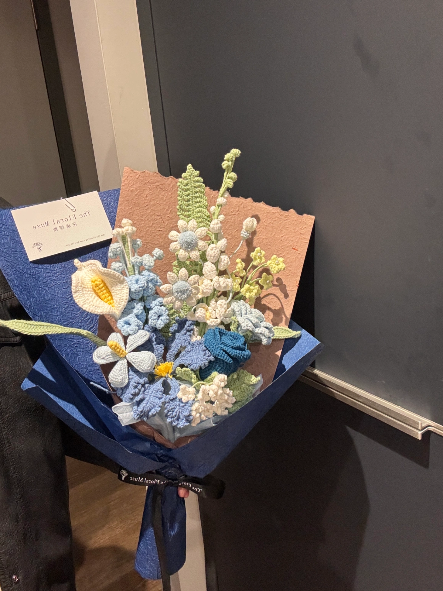 Frozen Oasis — crochet arrangement by The Floral Muse, view 2