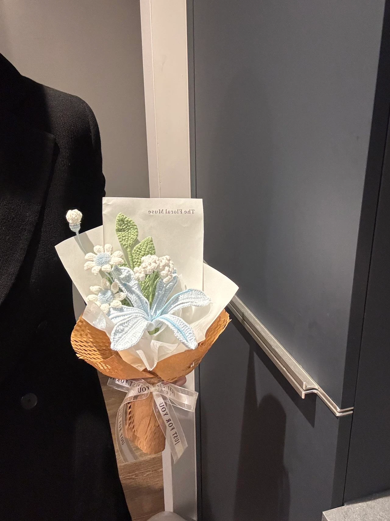 Midnight Azure — crochet arrangement by The Floral Muse, view 2