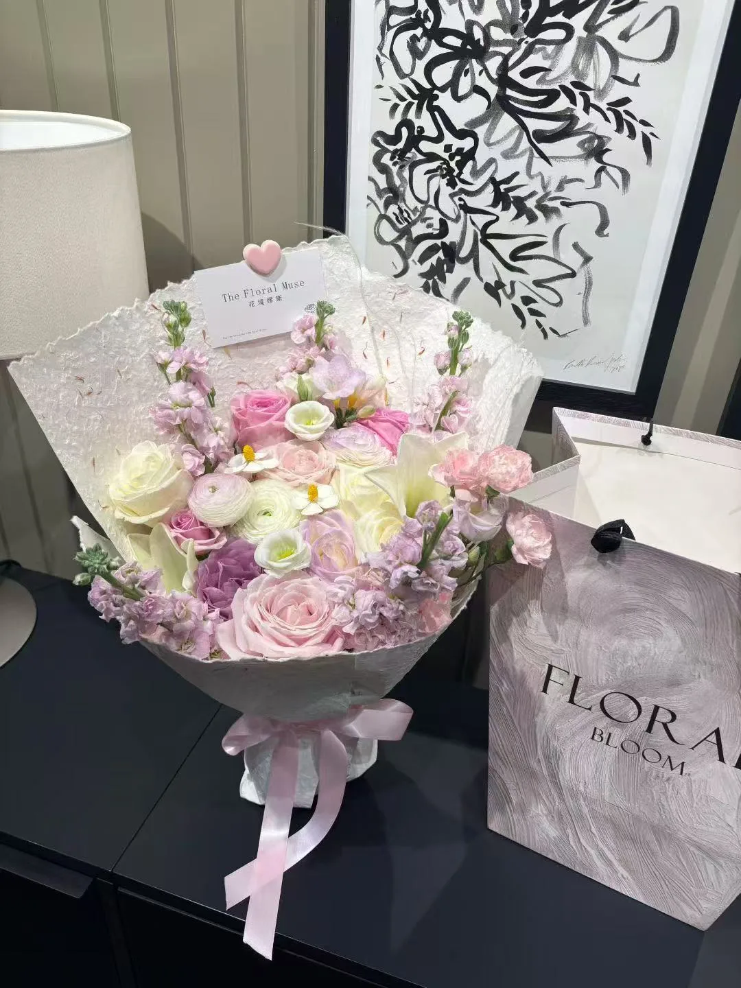 Elegant Mystery Bouquets — fresh arrangement by The Floral Muse, view 4