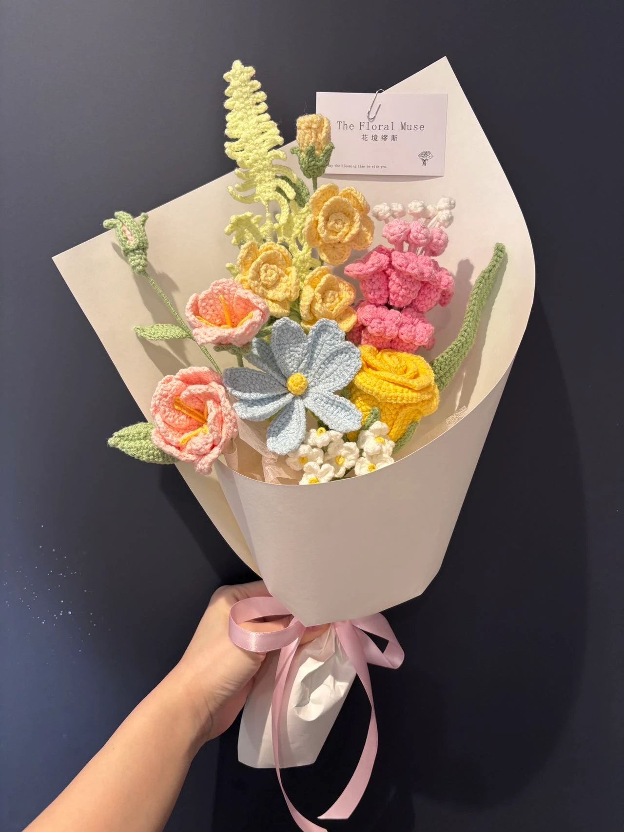 Pastel Petals' Embrace
