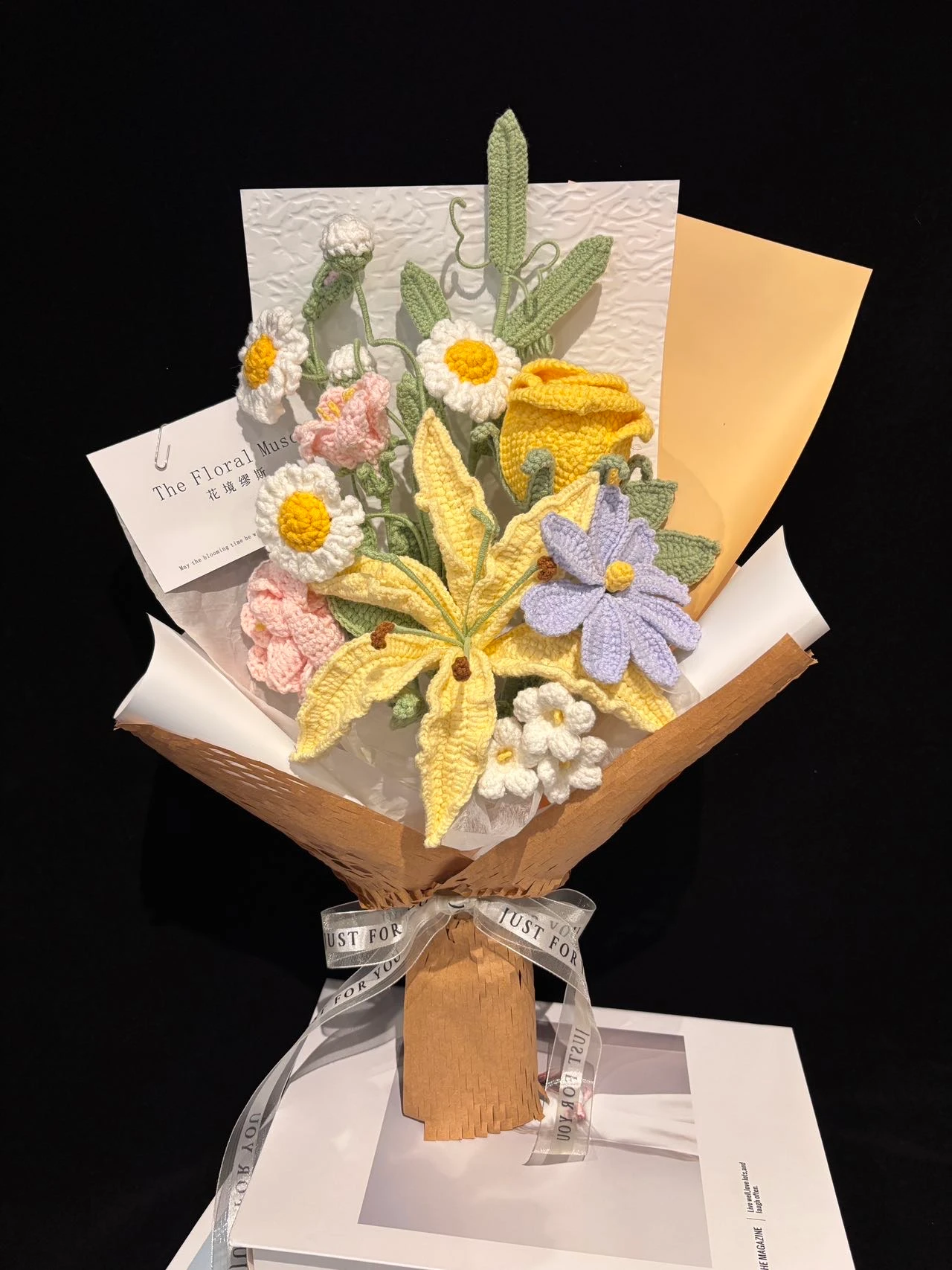 Crochet Sunshine — crochet arrangement by The Floral Muse, Leeds