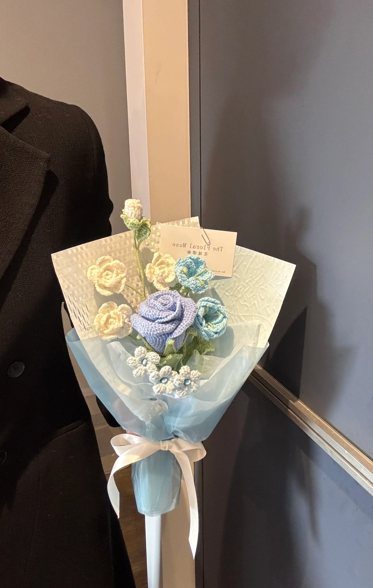 Fibre Azure — crochet arrangement by The Floral Muse, view 2