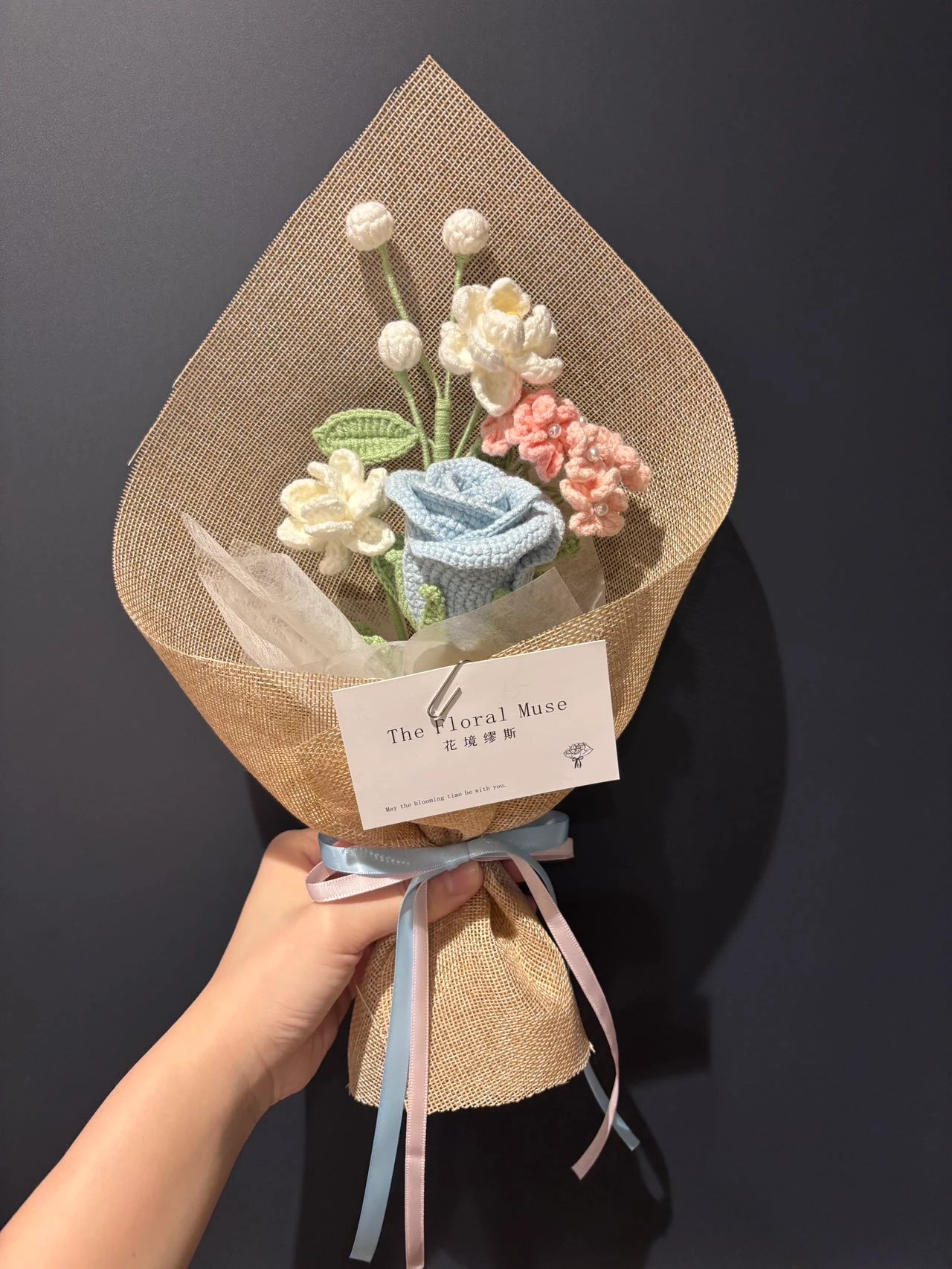 Silken Stitch Bouquet