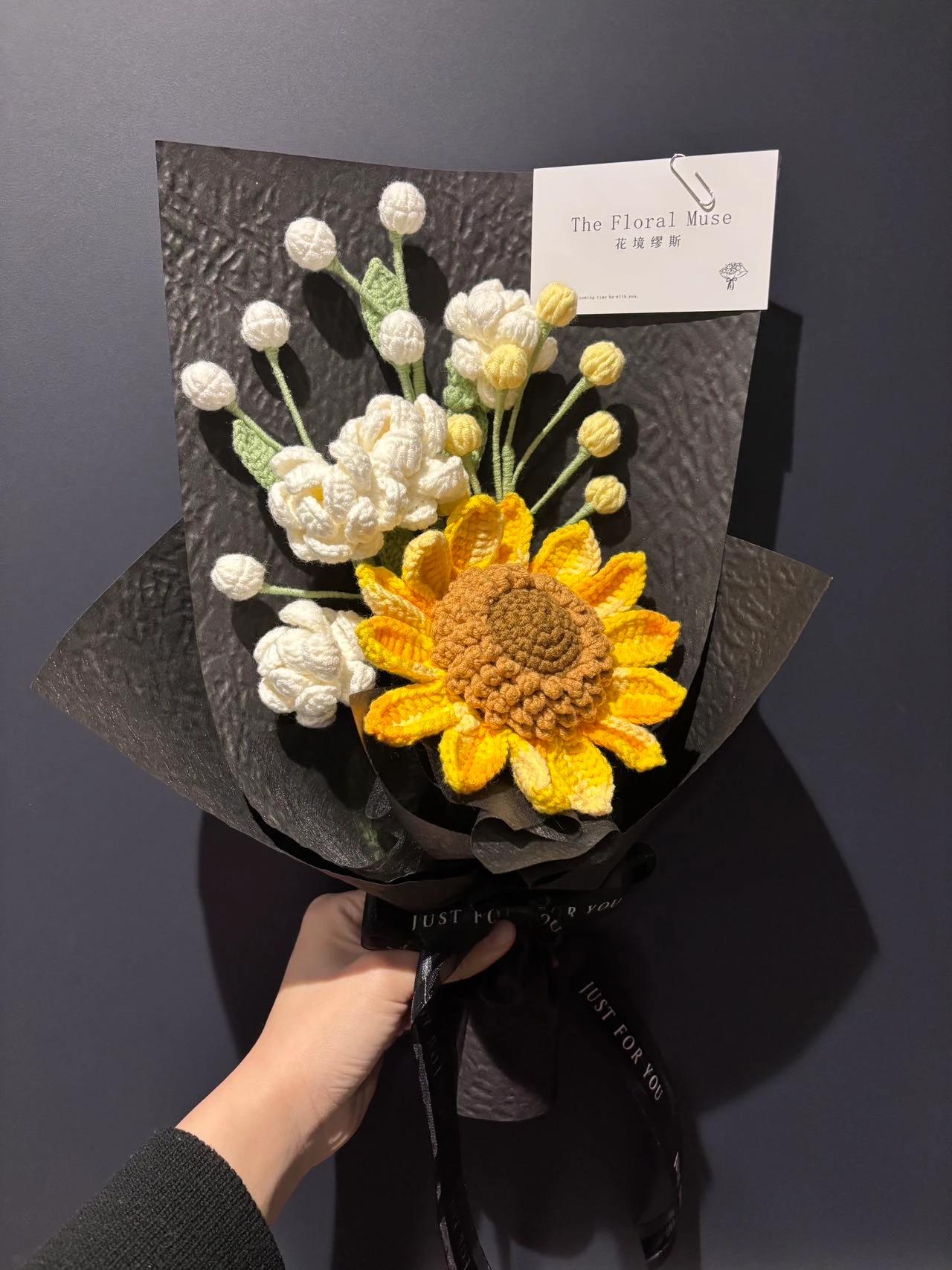 Sunflower Stitch Bouquet — Crochet