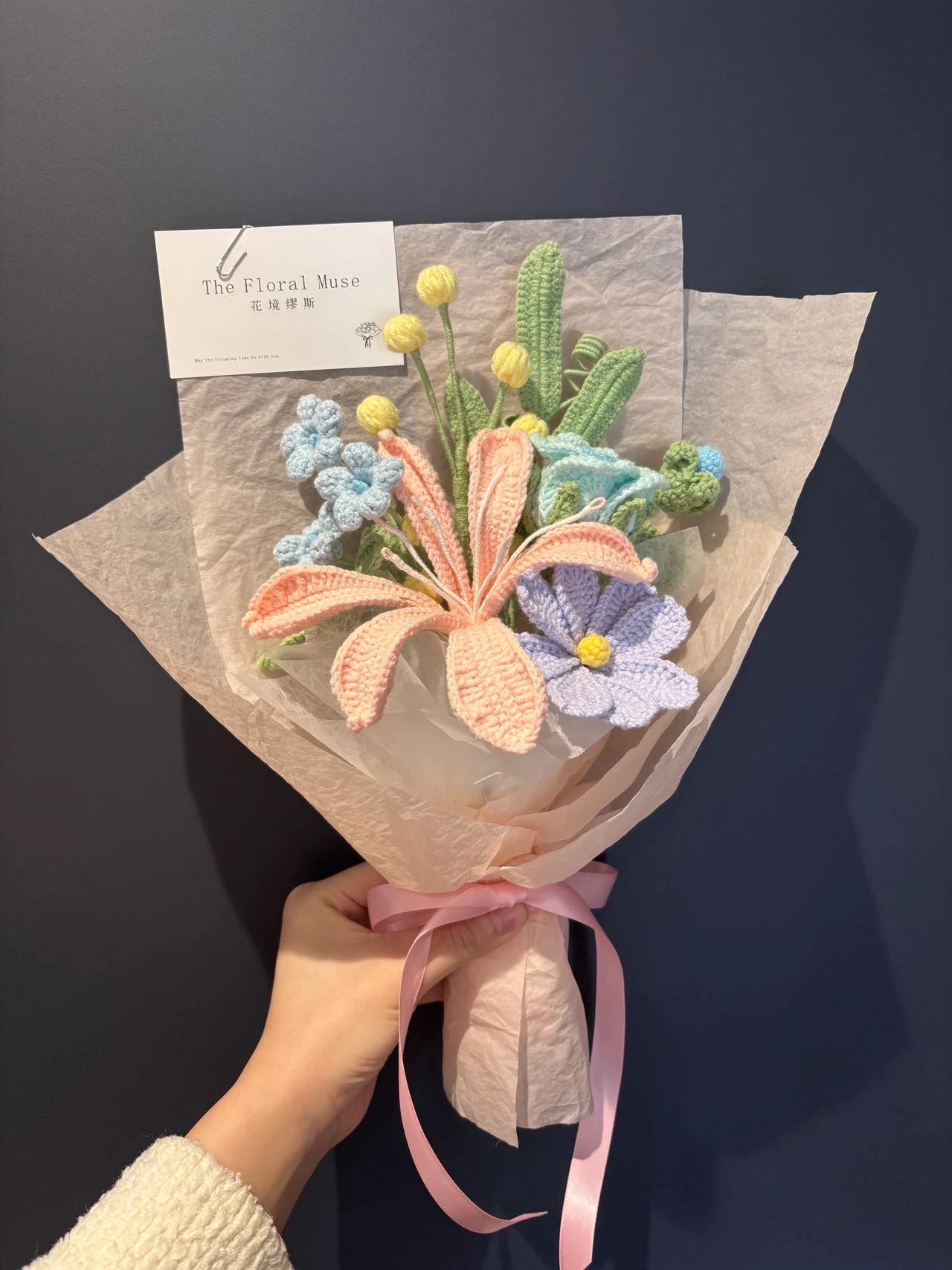 Fibre Rhapsody — crochet arrangement by The Floral Muse, Leeds