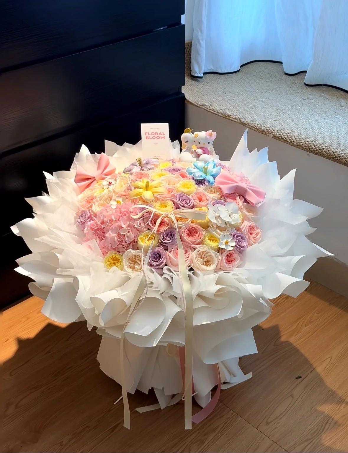 Ballet Rose Bouquet — Fresh