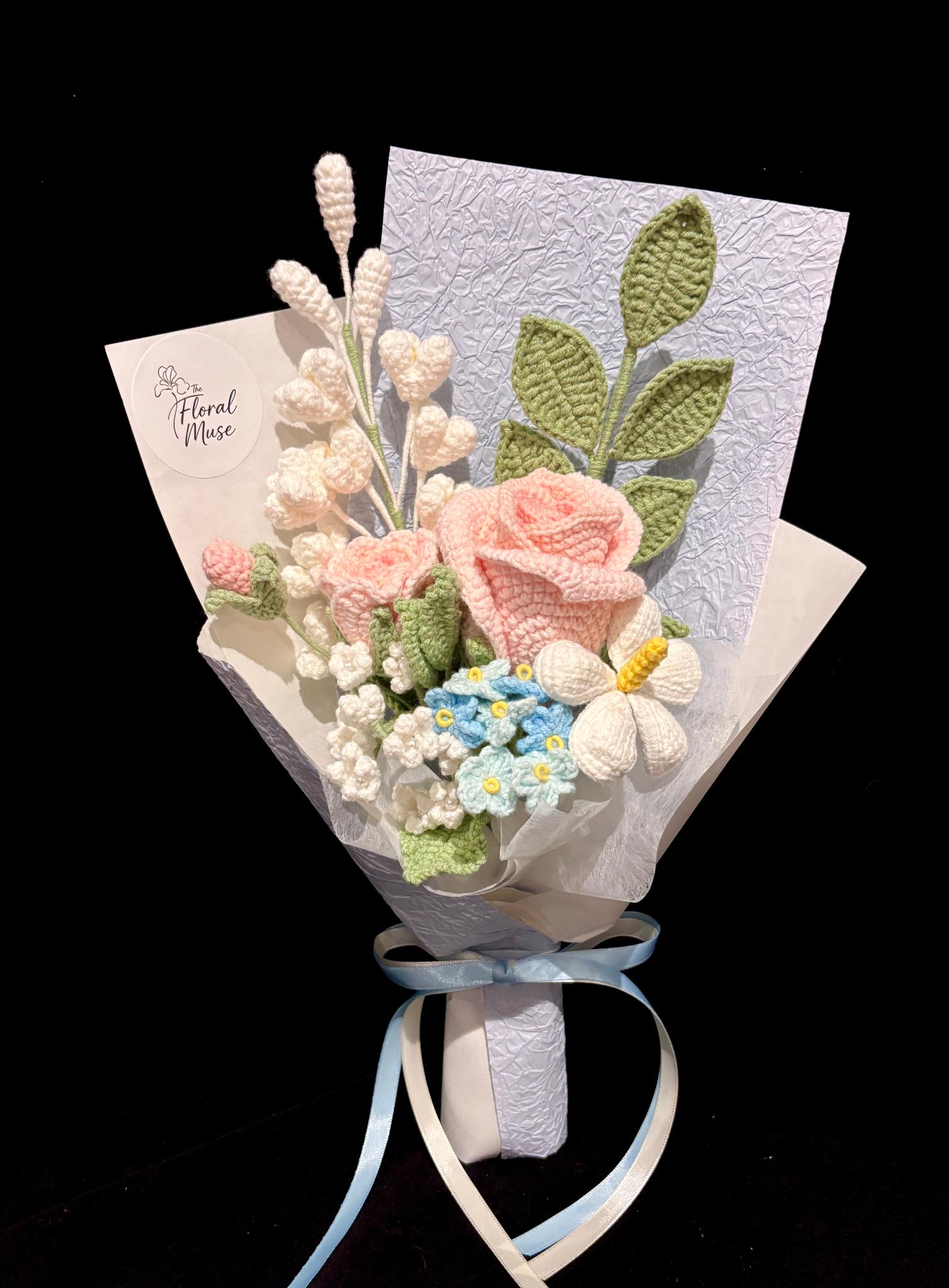 Petite Pastel Posy — Crochet