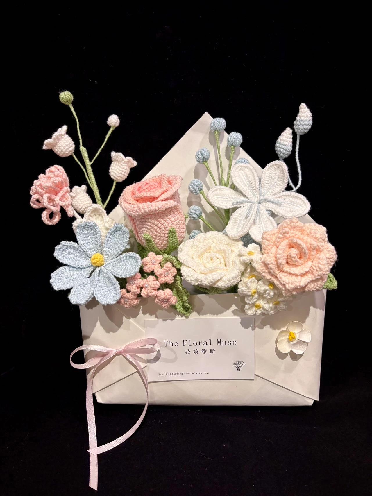 Folded Petal Dreams — Crochet